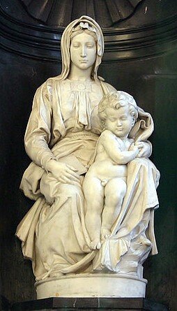 The Madonna and Child by Michelangelo