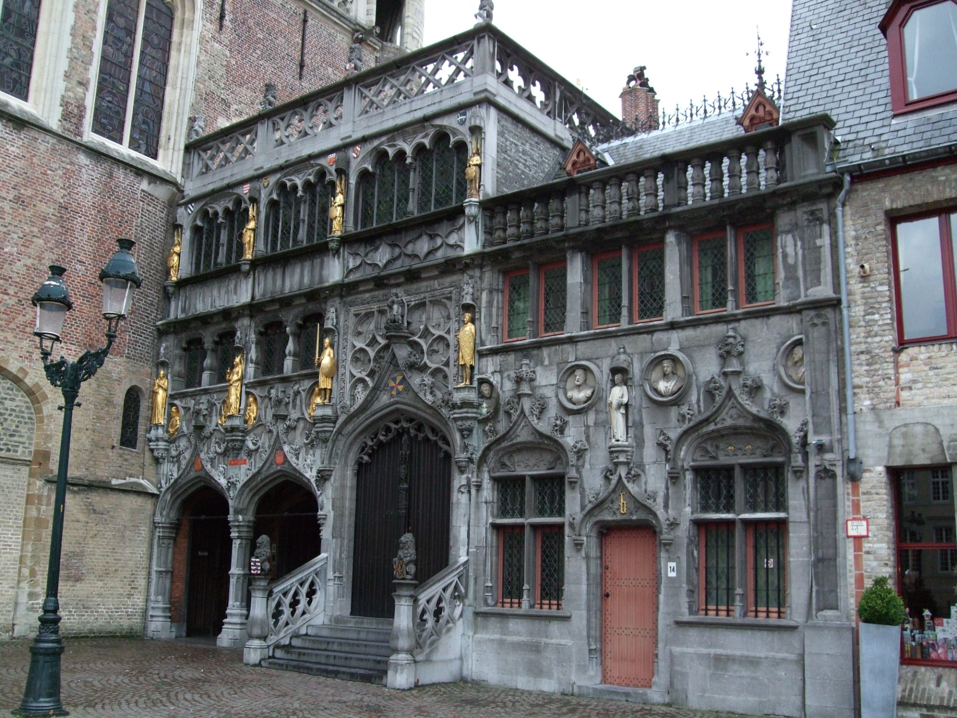 Basiliek Heilig Bloed op de Burg van Brugge